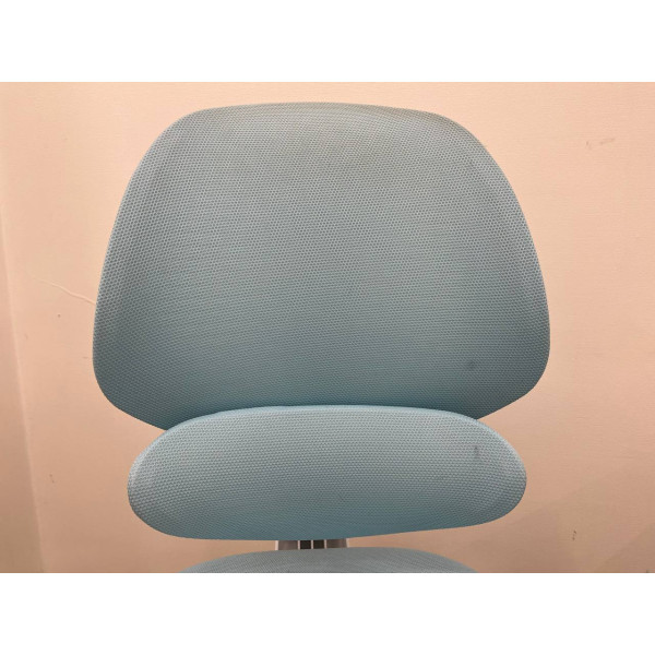 Детское кресло Evo-Kids Sirius Air Blue (арт.Y-605 KBL (sale)) - обивка голубая однотонная (коробок-1шт.)