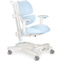 Дитяче крісло Mealux Space Air Blue (арт.Y-609 KBL) - оббивка блакитна однотонна (коробок-1шт.)
