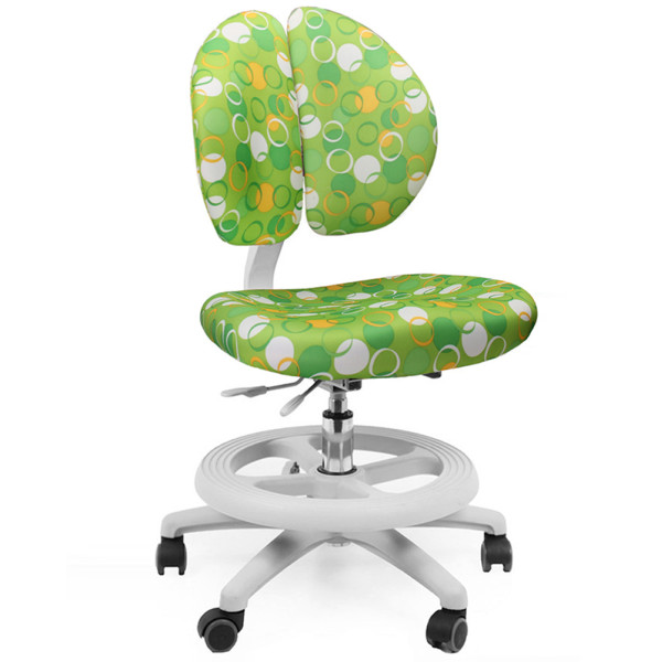 Крісло Mealux Duo Kid Z (арт.Y-616 Z) оббивка зелена з кульками (коробок-1 шт.)