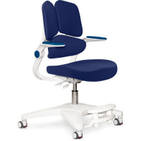 Дитяче крісло Mealux Trident Dark Blue (арт. Y-617 DB) - оббивка темно-синя (коробок-1шт.)