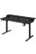 Стіл з електрорегулюванням висоти Mealux PowerDesk Extra XL Black (арт. EVO-264 B/B) - стільниця чорна / ніжки чорні (коробок 1 шт.)