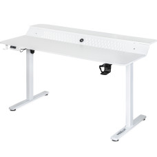 Стіл з електрорегулюванням висоти Mealux PowerDesk Extra XL White (арт. EVO-264 W/W) - стільниця біла / ніжки білі (коробок 1 шт.)