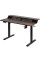Стіл з електрорегулюванням висоти Mealux Powerdesk Extra XL Walnut (арт. ЕVО-264 Walnut/B) - стільниця горіх / ніжки чорні (коробок 1 шт.)