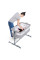 Приставная кроватка-люлька Kinderkraft Neste Air Grey (KKLNEAIRGRY000)