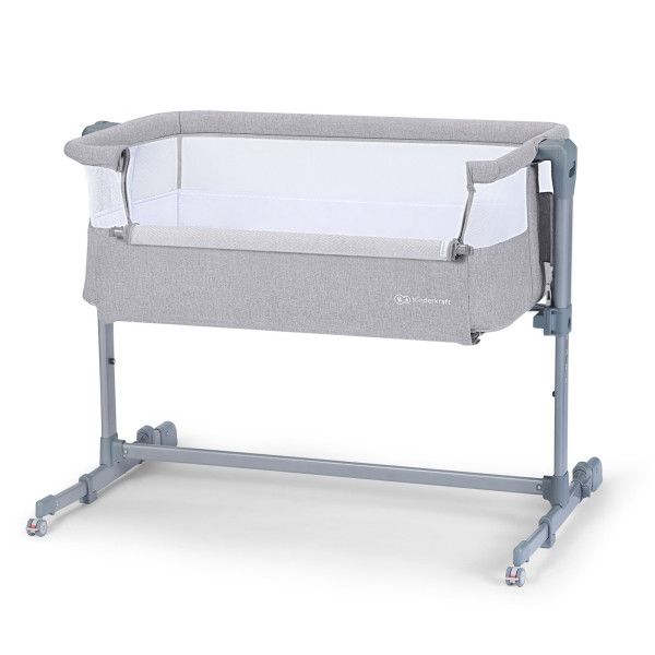 Приставная кроватка-люлька Kinderkraft Neste Air Grey (KKLNEAIRGRY000)