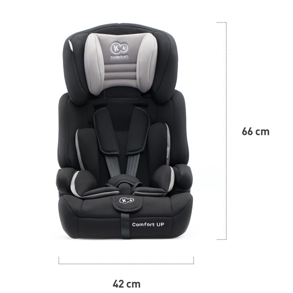 Автокресло Kinderkraft Comfort Up Gray (KKCMFRTUPGRY00)