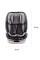 Автокресло Kinderkraft Oneto3 Black/Gray (KKFONE3BLGR000)