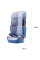 Автокресло Kinderkraft Junior Fix Black/Gray (KKFJUFIBLGR000)