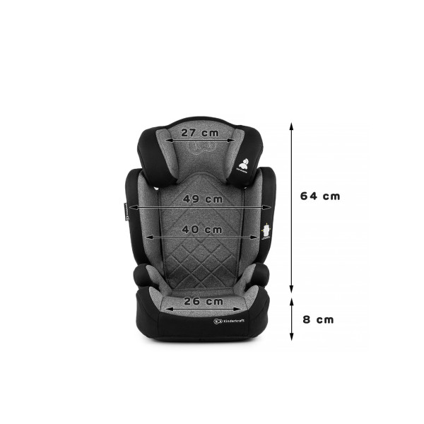 Автокресло Kinderkraft Xpand Black (KKFXPANBLK0000)
