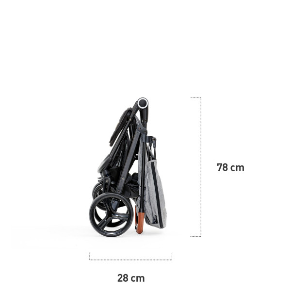 Прогулочная коляска Kinderkraft Grande Black (KKWGRANBLK0000)
