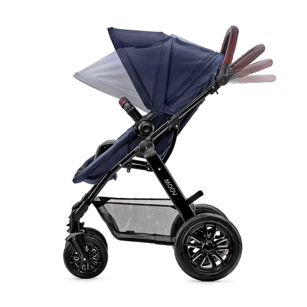 Универсальная коляска 2 в 1 Kinderkraft Moov Navy.