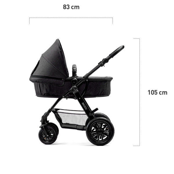 Универсальная коляска 2 в 1 Kinderkraft Moov Gray.