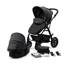 Универсальная коляска 2 в 1 Kinderkraft Moov Black (KKWMOOVBLK2000)