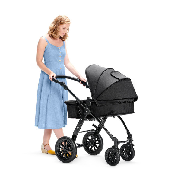 Универсальная коляска 2 в 1 Kinderkraft Moov Black (KKWMOOVBLK2000)