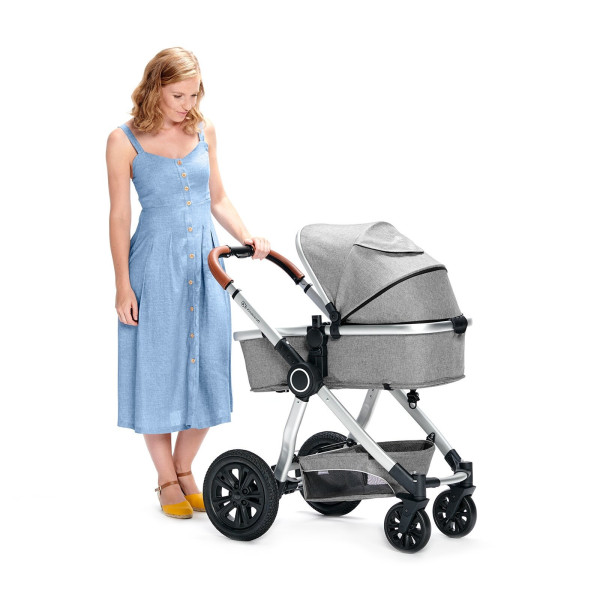 Универсальная коляска 2 в 1 Kinderkraft Veo Gray.