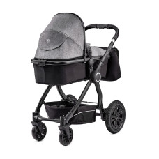 Универсальная коляска 2 в 1 Kinderkraft Veo Black/Gray (KKWVEOBLGR2000)