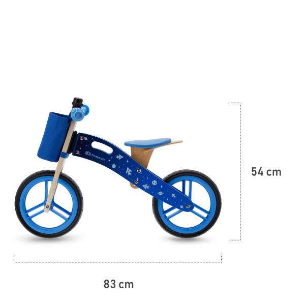 Беговел Kinderkraft Runner Galaxy Blue (KKRRUNGBLU00AC)