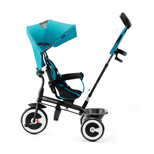 Трехколесный велосипед Kinderkraft Aston Turquoise (KKRASTOTRQ0000)