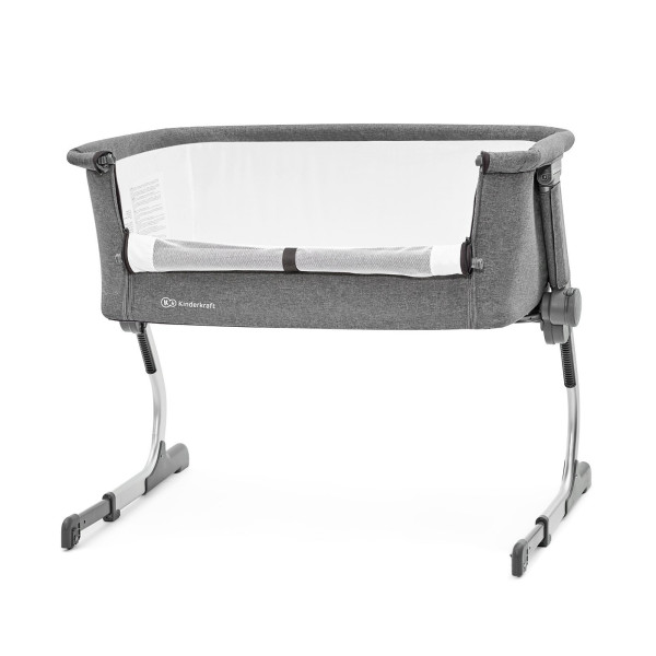 Приставная кроватка-люлька Kinderkraft Uno Grey (KKLUNOGRY00000)