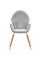 Стульчик для кормления 2 в 1 Kinderkraft Fini Gray (KKKFINIGRY0000)