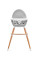 Стульчик для кормления 2 в 1 Kinderkraft Fini Gray (KKKFINIGRY0000)