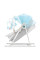Шезлонг-качалка 5 в 1 Kinderkraft Unimo Light Blue (KKBUNIMLIBL000)