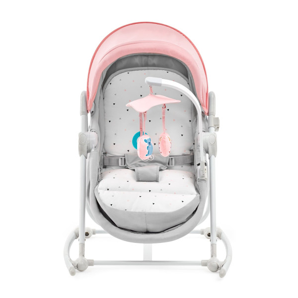 Шезлонг-качалка 5 в 1 Kinderkraft Unimo Pink (KKBUNIMPNK0000)
