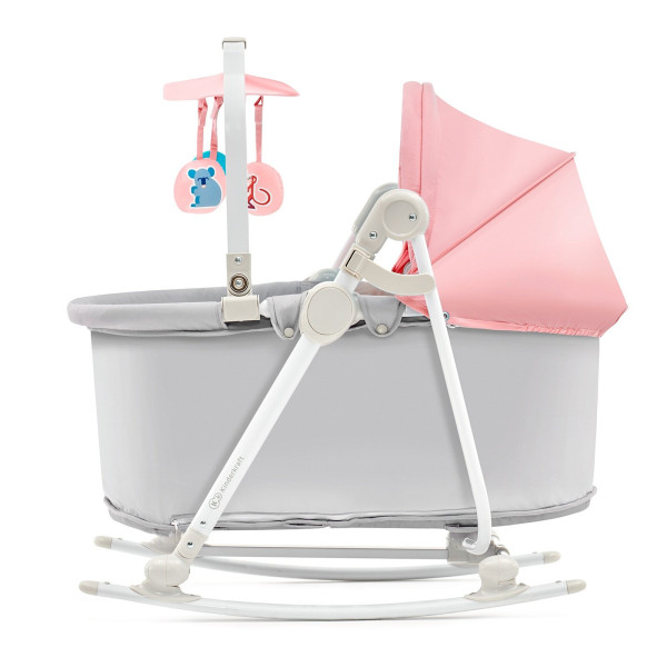 Шезлонг-качалка 5 в 1 Kinderkraft Unimo Pink (KKBUNIMPNK0000)