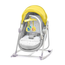 Шезлонг-качалка 5 в 1 Kinderkraft Unimo Yellow (KKKUNIMYEL0000)