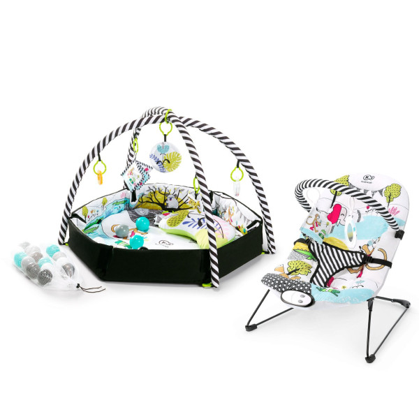 Шезлонг-качалка Kinderkraft Smartfun (KKLSMRTFUN0000)