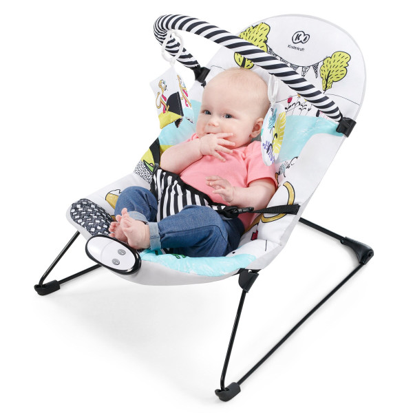 Шезлонг-качалка Kinderkraft Smartfun (KKLSMRTFUN0000)