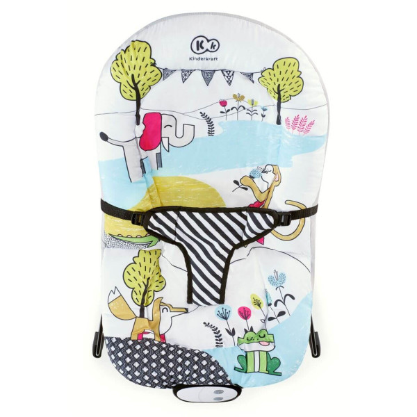 Шезлонг-качалка Kinderkraft Smartfun (KKLSMRTFUN0000)