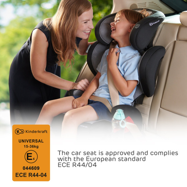 Автокресло Kinderkraft Unity Isofix Black (KKFUNITBLK0000)