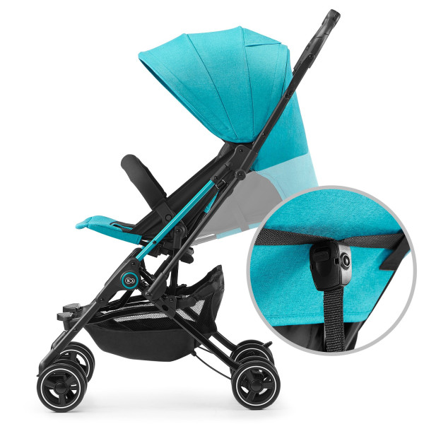 Прогулочная коляска Kinderkraft Mini Dot Turquoise (KKWMINITRQ0000)