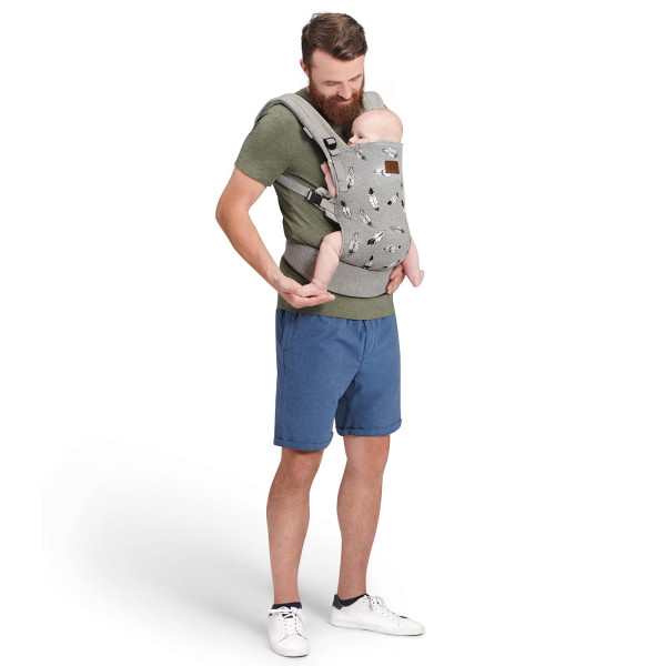 Переноска Kinderkraft Milo Grey (KKNMILOGRY0000)