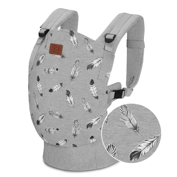 Переноска Kinderkraft Milo Grey (KKNMILOGRY0000)