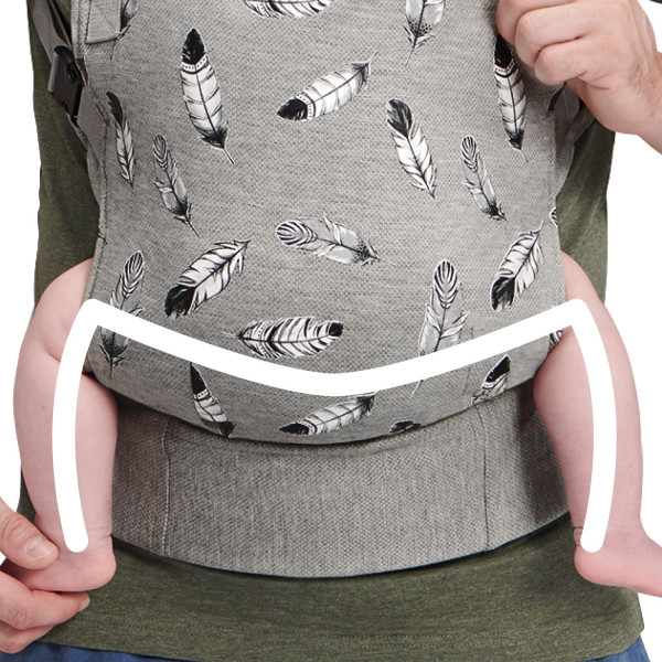 Переноска Kinderkraft Milo Grey (KKNMILOGRY0000)