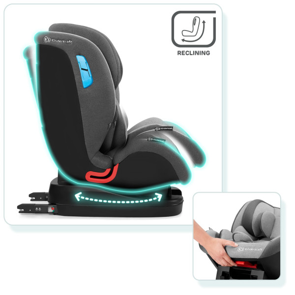 Автокресло Kinderkraft Vado Black (KKFVADOBLK0000)