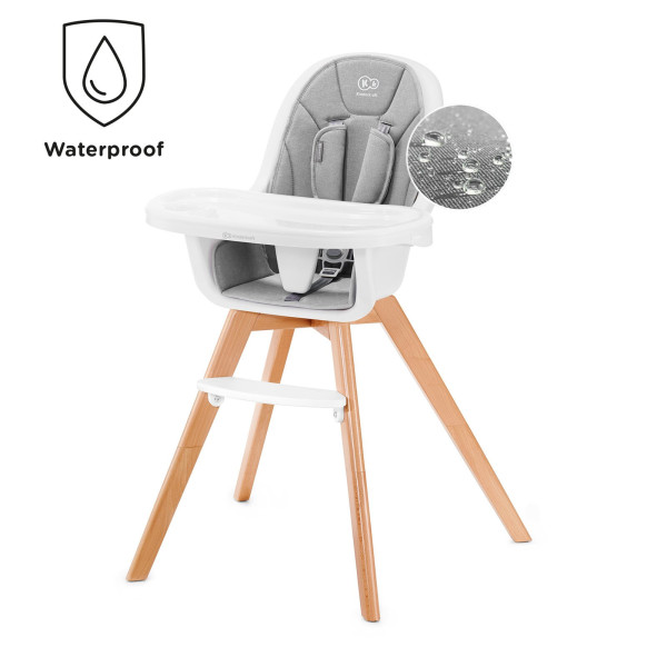 Стульчик для кормления Kinderkraft Tixi Gray (KKKTIXIGRY0000)