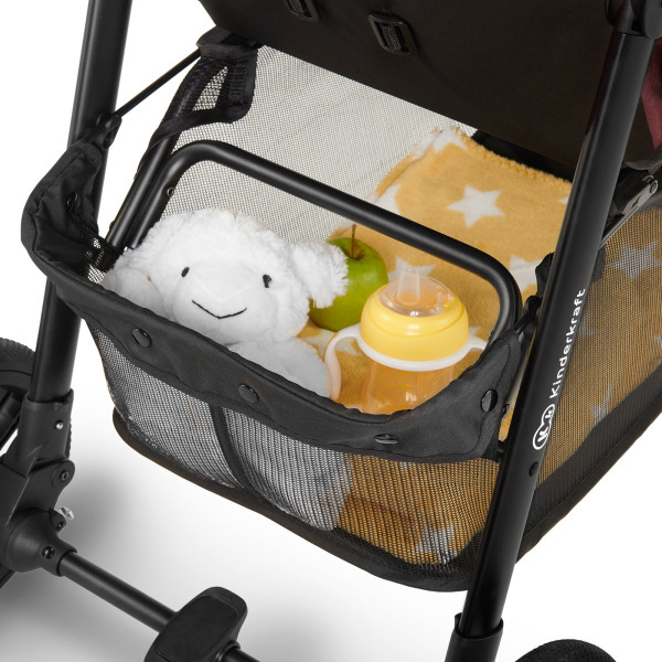 Прогулочная коляска Kinderkraft Grande 2020 Black (KKWGRANBLK000N)