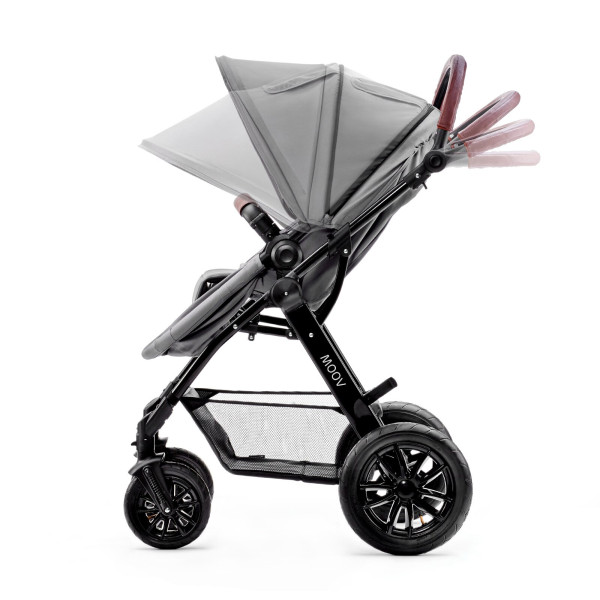 Универсальная коляска 3 в 1 Kinderkraft Moov Gray (KKWMOOVGRY00NC)