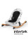 Шезлонг-качалка Kinderkraft Finio Black/White (KKBFINOBLK0000)