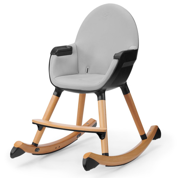 Шезлонг-качалка Kinderkraft Finio Black/White (KKBFINOBLK0000)