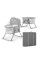 Люлька-качалка 3 в 1 Kinderkraft Lovi Grey (KKLLOVIGRY0000)
