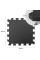 Коврик-пазл Kinderkraft Luno Black, 30 элементов (KKMLUNOBLK0000)
