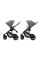 Универсальная коляска 2 в 1 Kinderkraft Prime Gray + MommyBag (KKWPRIMGRMB200)