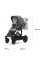 Универсальная коляска 2 в 1 Kinderkraft Prime Gray + MommyBag (KKWPRIMGRMB200)