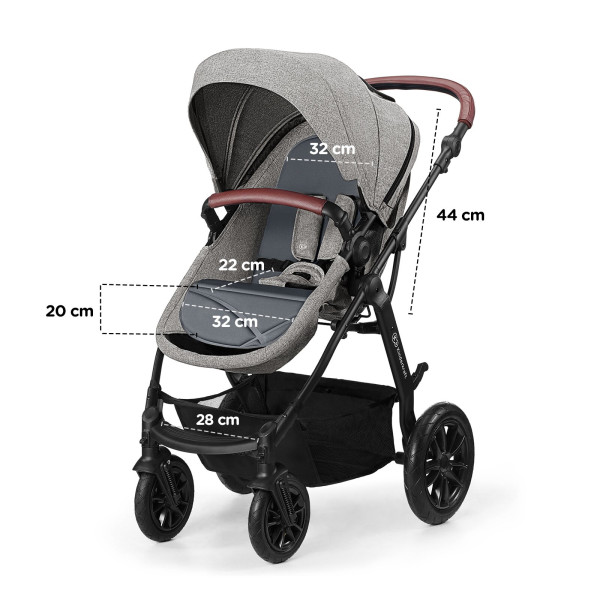 Универсальная коляска 3 в 1 Kinderkraft Xmoov Black (KKWXMOVBLK3000)