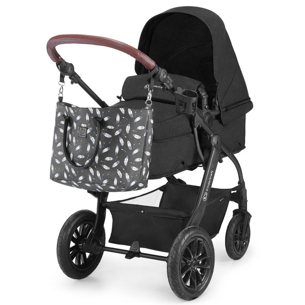 Универсальная коляска 3 в 1 Kinderkraft Xmoov Black (KKWXMOVBLK3000)