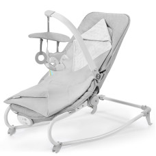 Шезлонг-качалка Kinderkraft Felio 2020 Stone Grey (KKBFELOGRY000N)